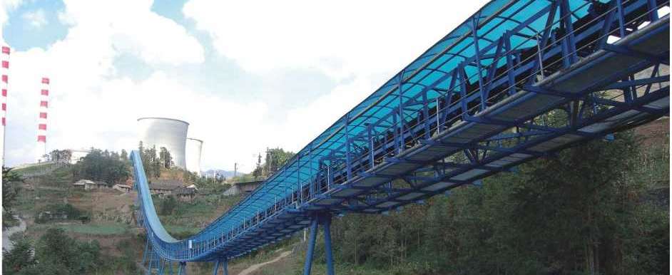 Documented long-distance enclosed pipe conveyor installation in Central China